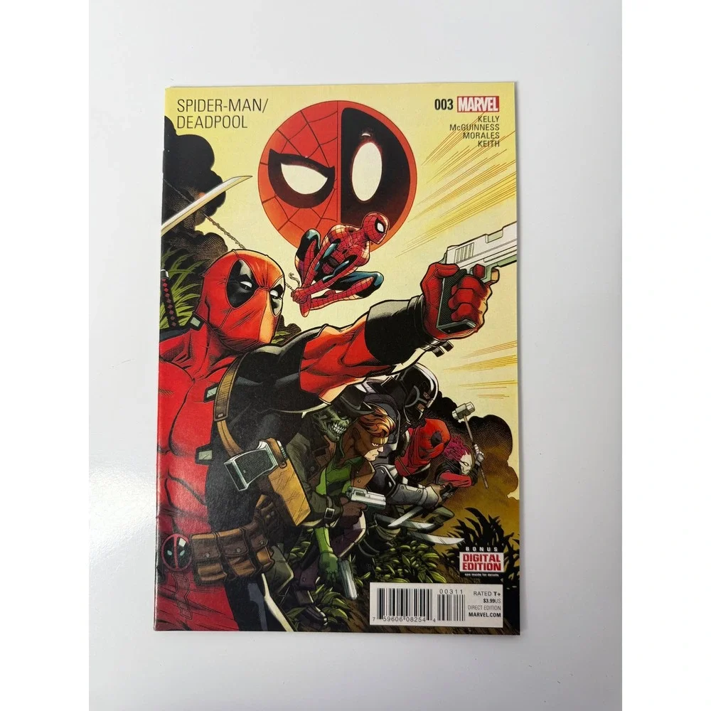 Marvel Spider-Man/Deadpool #3 2016 Joe Kelly Ed McGuinness Modern Age Comic Book